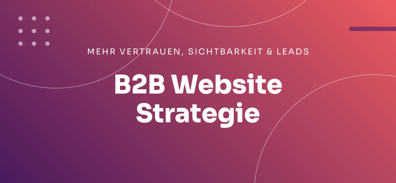 B2B Website Strategie Ratgeber